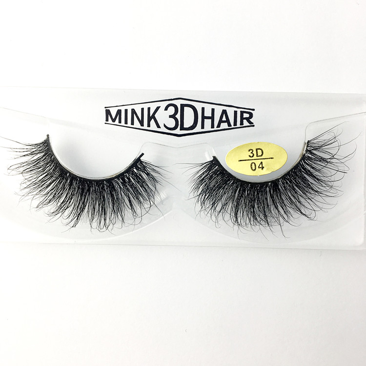 Factory Wholesale Private Label 3D Fur Mink Eyelashes PY1